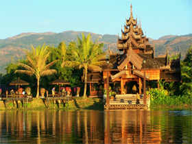 Hotel on Inle Lake
