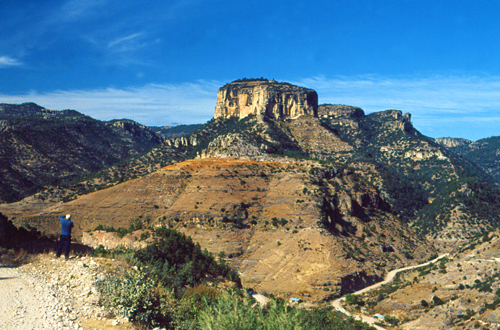 Spectacular view on the road down to Batopilas