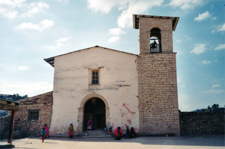 The Cusarare Mission in the Tarahumara village of Cusarare near Creel, Copper Canyon