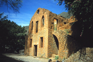 Ruins of the Shepherd Hacienda in Batopilas.