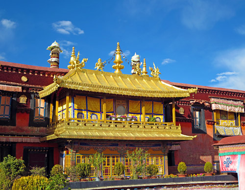 Johang Temple in Lhasa Tibet.