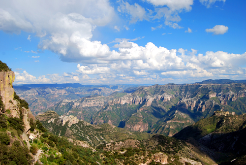 The Copper Canyon has spectacular views!