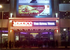 The film, "Mexico: The Royal Tour," premier in Los Angeles