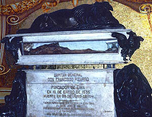 The mummy of Pizarro was an imposter.