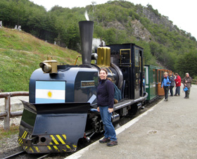 The Prisoner's Train in Ushuia, Argentina