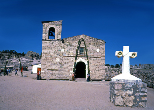 Tarahumara church in the Copper Canyon.