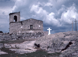 A Tarahumara church deep in Copper Canyon.