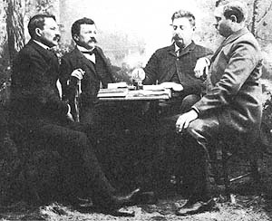 Albert Owen (far left) at Topolobampo.