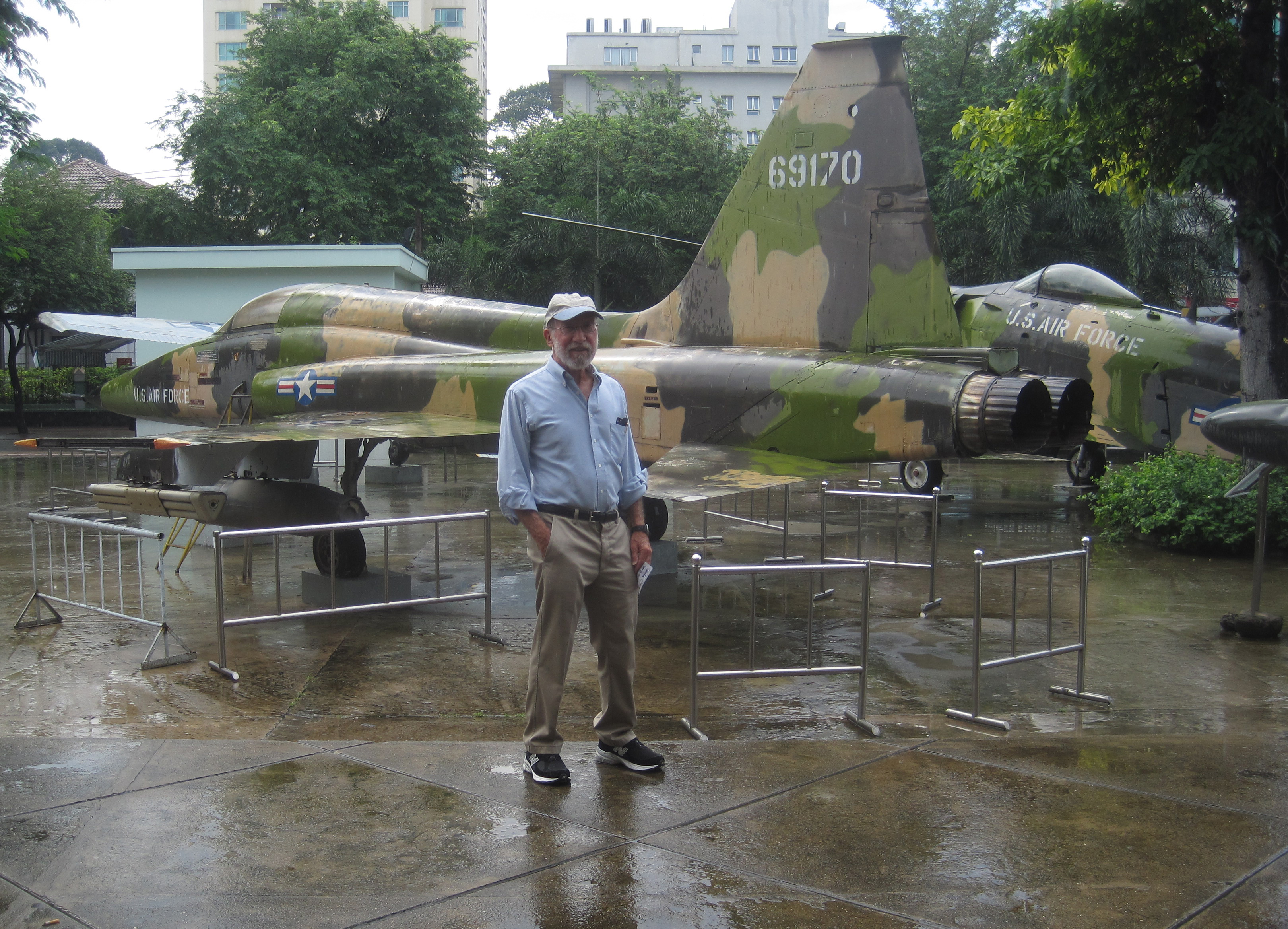 California Native's Lee Klein at Saigon's War Relics Museum