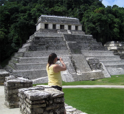 Mayan ruins of Palenque in Mexico's Chiapas State.