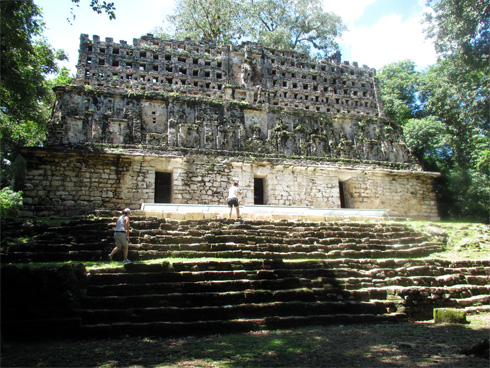 The Mayan archaeological site of Yaxchilan