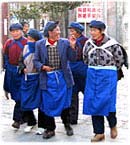 China, Yunan Province, Naxi Ladies