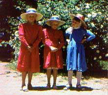 Mennonite Children in the town of Cuahtemoc nearby Copper Canyon