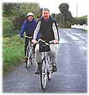 Bicycling along the quiet country lanes of Ireland