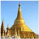 Shwedagon Pagoda in Myanmar