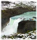 Waterfall in Patagonia