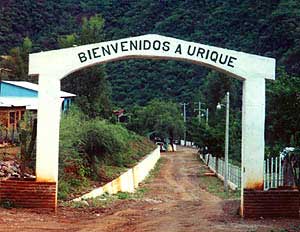 Entrance to Urique