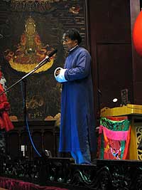 A Naxi Orchestra with their unique instruments