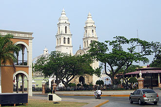 Campeche's plaza Campeche plaza