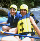 Whitewater rafting in Costa Rica