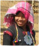 Village girl in Laos